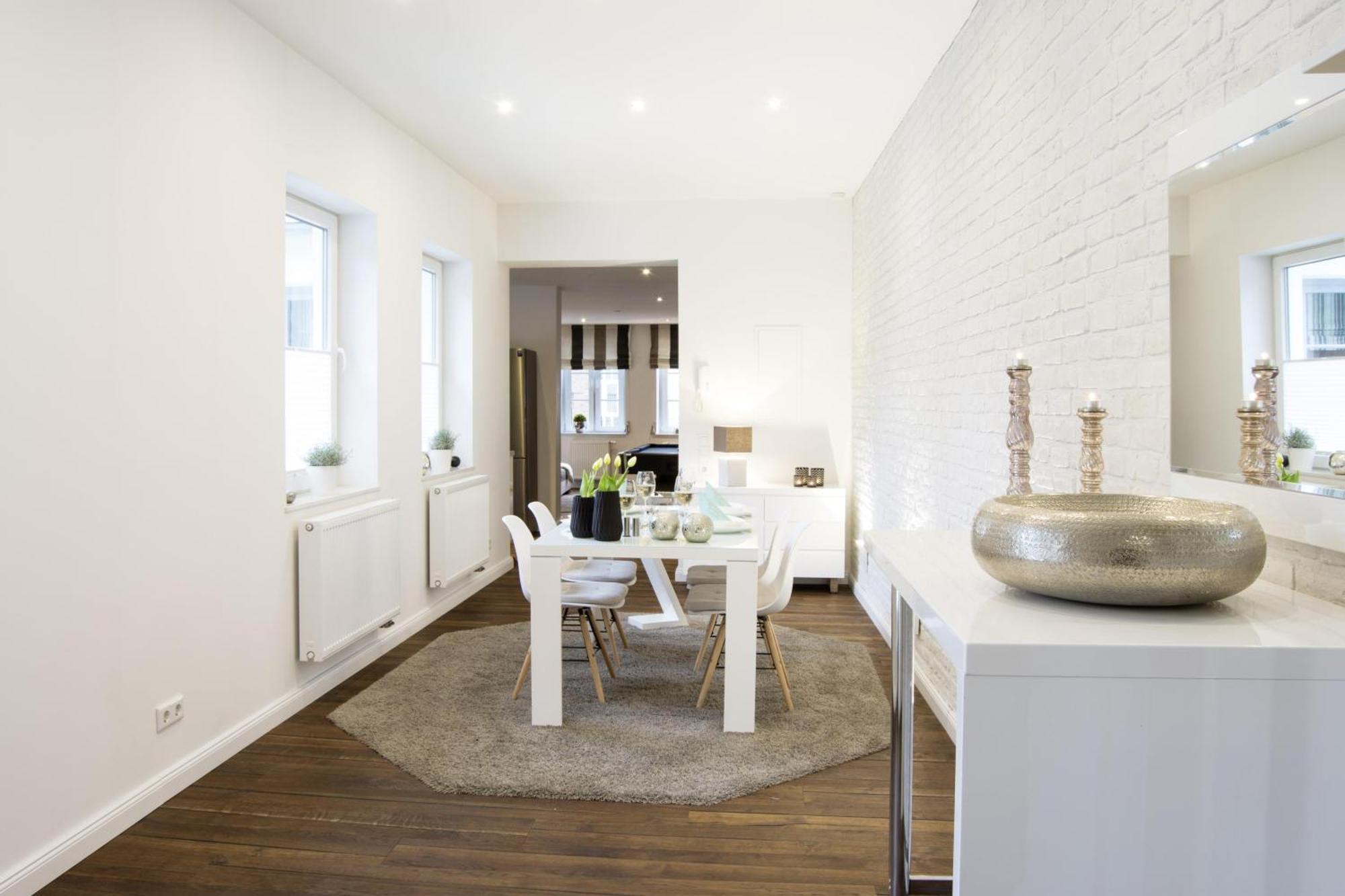 Ferienwohnung Penthouse am Glockenturm Flensburg Exterior foto
